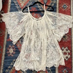 Dreamy Jen’s Pirate Booty & Free People Lace Dress M/L